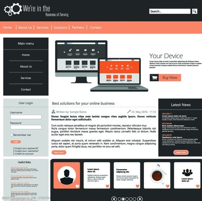 優(yōu)質(zhì)網(wǎng)頁模板圖片 提升網(wǎng)站設(shè)計(jì)效率與美學(xué)體驗(yàn)的關(guān)鍵